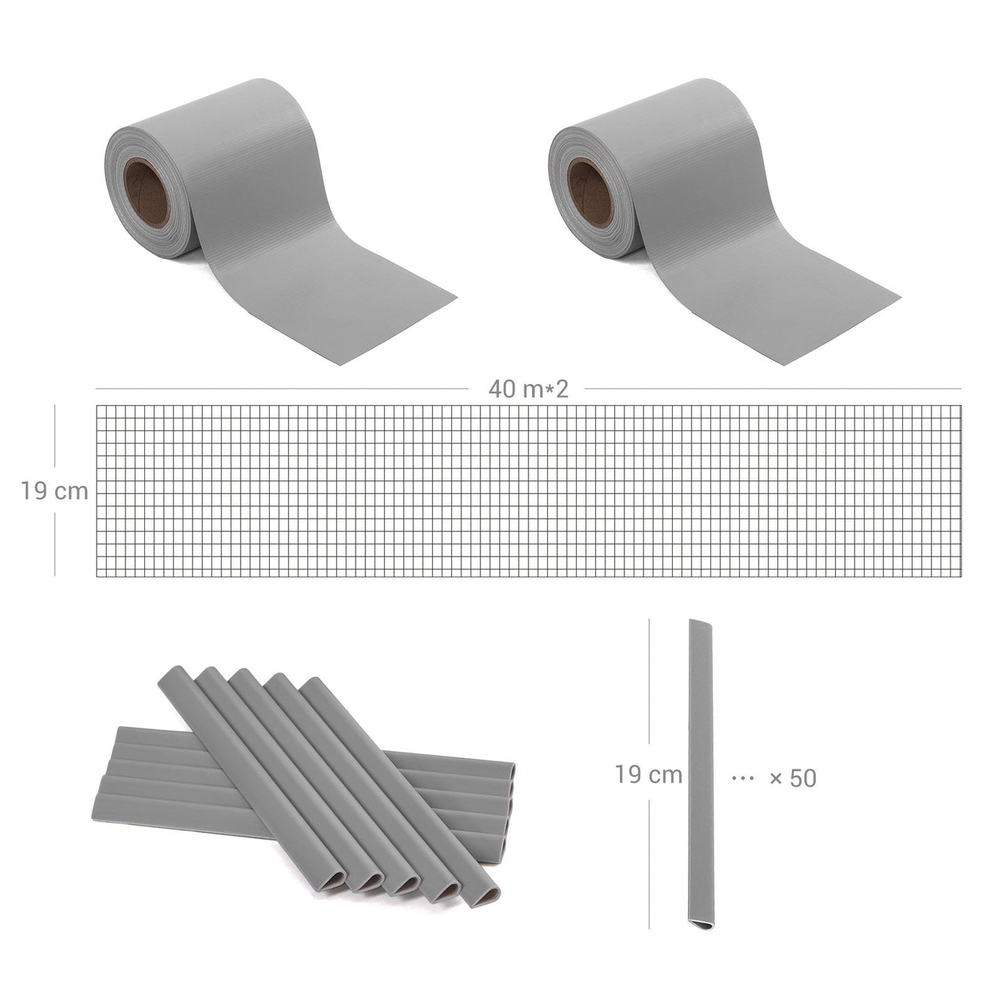 PVC Privacy Screen - Green - Opaque