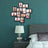 Picture Frame Collage - Wood - White - Wall Mounted for 12 Photos (4" x 6")