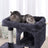 Cat Tree - Light Grey - Plush