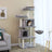 Cat Tree - Smoky Grey - Plush and Sisal