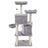 Cat Tree - Smoky Grey - Plush and Sisal