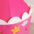 Playhouse Tent - Fabric - Pink and Yellow - Portable Pop Up Design for Indoor and Outdoor Use