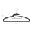 Coat Hangers - Plastic - Grey - Non-Slip Space Saving Design with 360° Rotating Hook