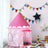 Play Tent - Fabric - Blue - Portable Indoor/Outdoor Teepee with Carry Bag