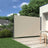 Vertical Awning - Waterproof Fabric - Beige - Privacy Protection for Outdoor Spaces