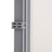 Side Awning - Aluminium - Smoke Grey - 180 x 350 cm Privacy Screen and Sun Shade