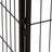 Heavy Duty Playpen - 8 Panels, 80 x 80 cm - Metal - Black