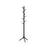 Coat Rack - Solid Wood - White - Freestanding with 8 Hooks for Entryway and Hallway