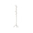Coat Stand - Solid Wood - Black - Free Standing with 8 Hooks and Adjustable Height
