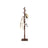 Coat Rack - Solid Wood - Dark Walnut - Free Standing with 8 Hooks