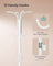 Freestanding Coat Rack - Metal - Pearl White - 12 Hooks with Umbrella Holder