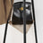 Free-Standing Coat Rack - Metal - Greige and Black