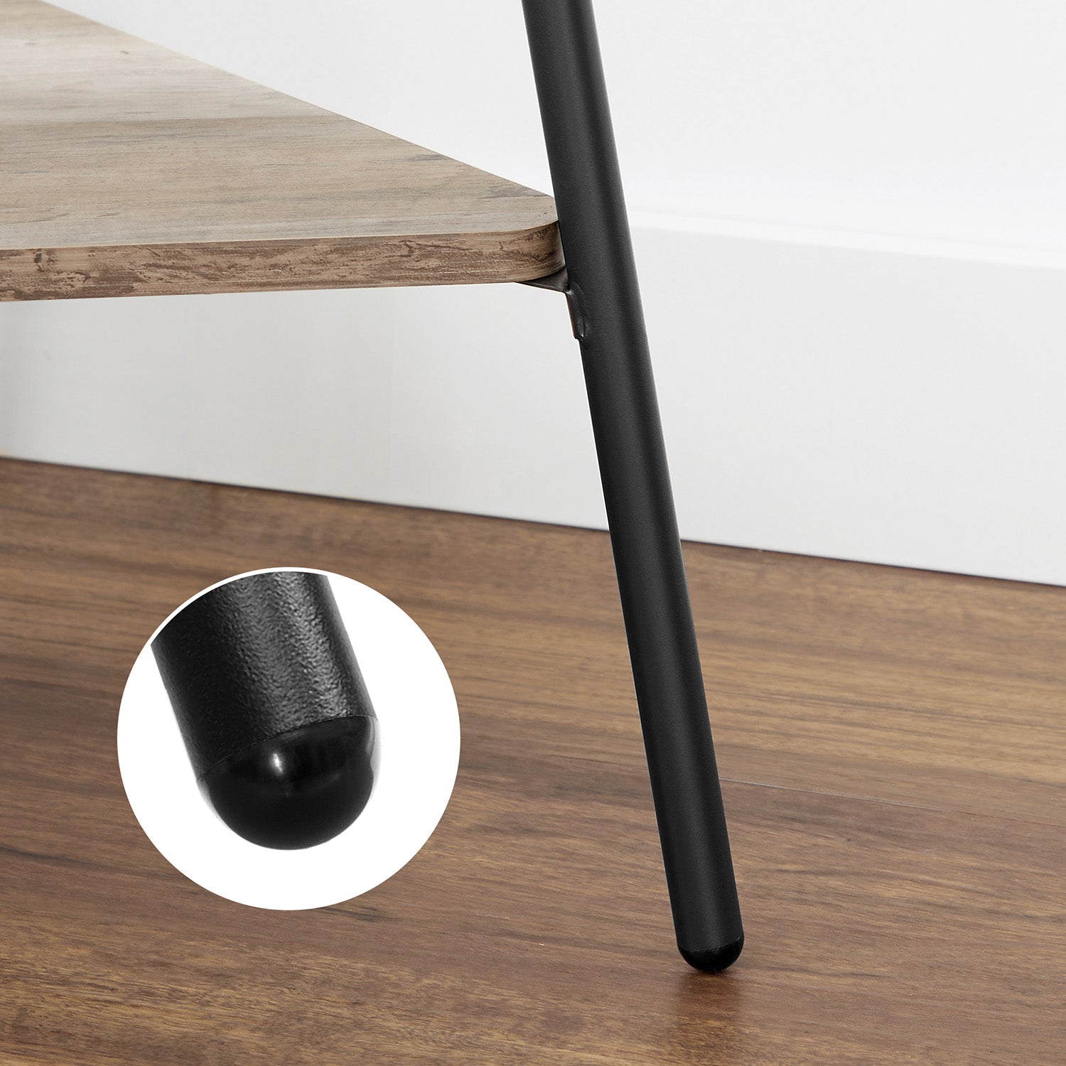 Free-Standing Coat Rack - Metal - Greige and Black