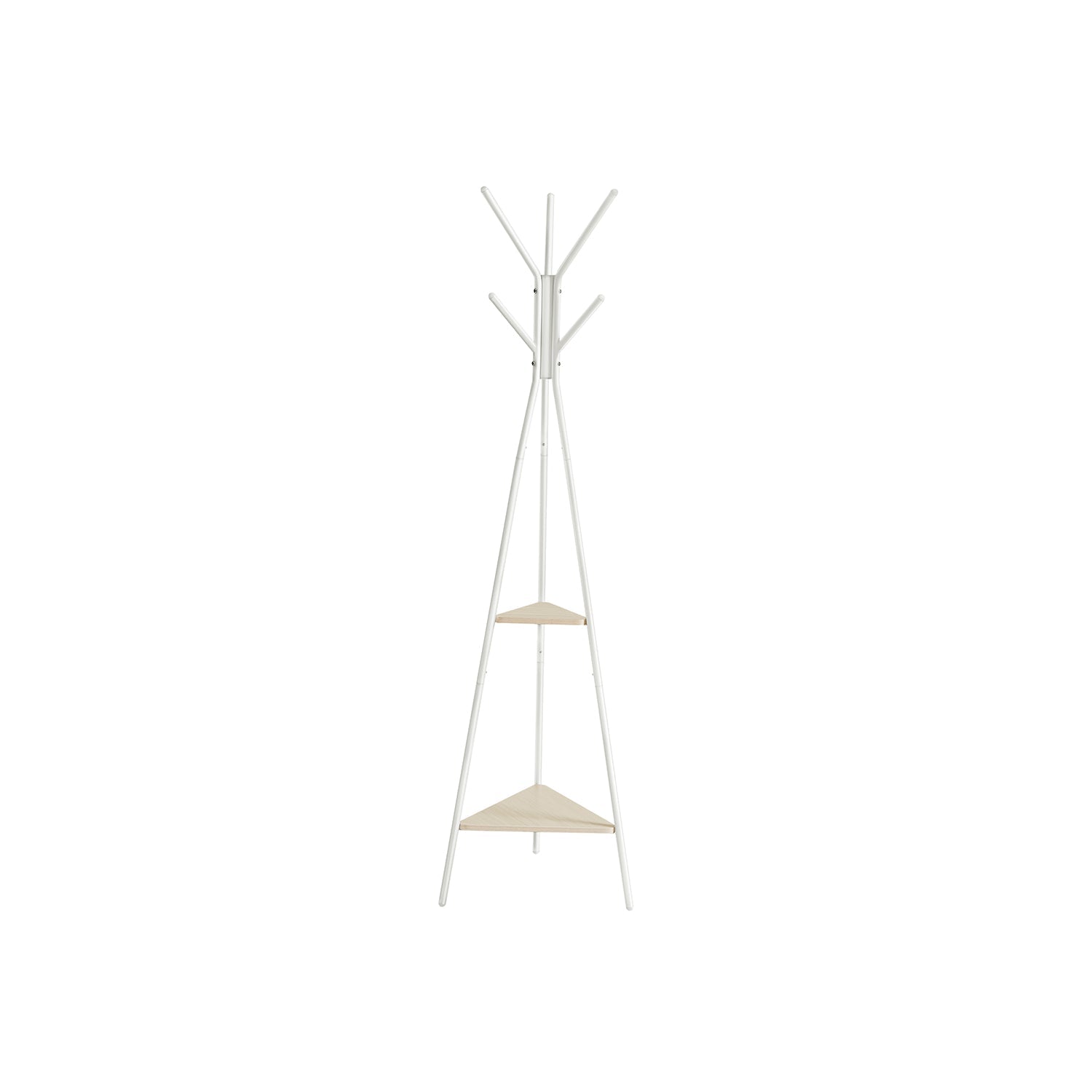 Coat Rack Stand - Metal - Black - Durable and Reliable