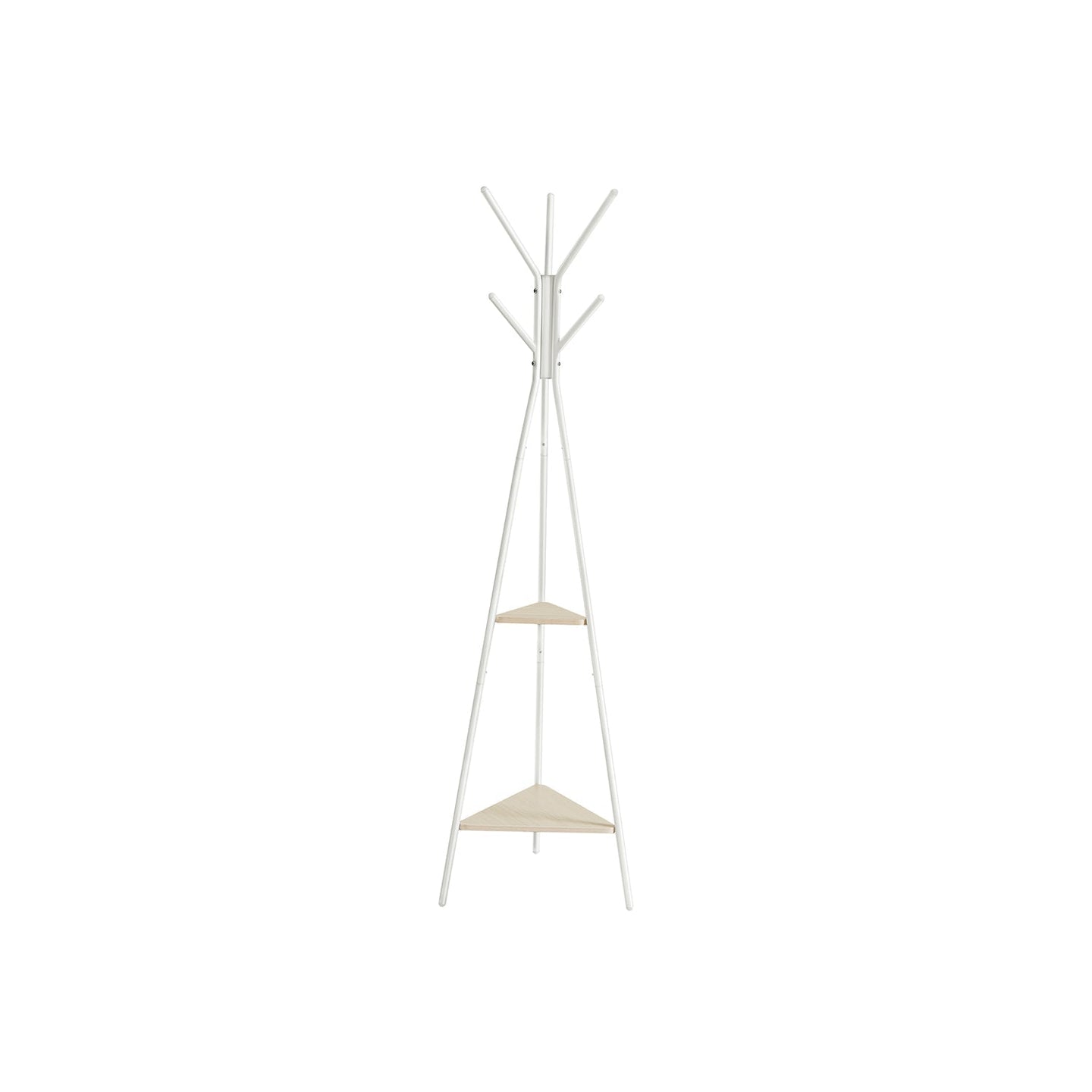 Coat Rack Stand - Metal - Black - Durable and Reliable