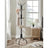 Coat Stand - Metal - Black - 12 Hooks for Coats