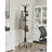 Coat Stand - Metal - Black - 12 Hooks for Coats