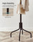 Coat Stand - 12 Hooks, 4 Legs - Metal - Black