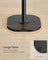 Cactus-Shaped Coat Rack - 8 Sturdy Hooks - Metal - Ink Black