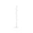 Cactus-Shaped Coat Rack - 8 Sturdy Hooks - Metal - Cloud White