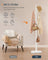 Cactus-Shaped Coat Rack - 8 Sturdy Hooks - Metal - Cloud White