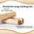 Solid Wood Coat Rack - Solid Wood - White - Tree-Shaped Design with 8 Hooks and 3 Height Options