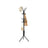 Freestanding Coat Rack - 175cm - Steel - 16 Hooks