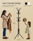 Freestanding Coat Rack - 175cm - Steel - 16 Hooks