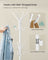 Freestanding Coat Rack - 68.9" - Steel - 16 Hooks
