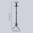 Coat Rack Stand - 176cm - Steel - 12 Hooks