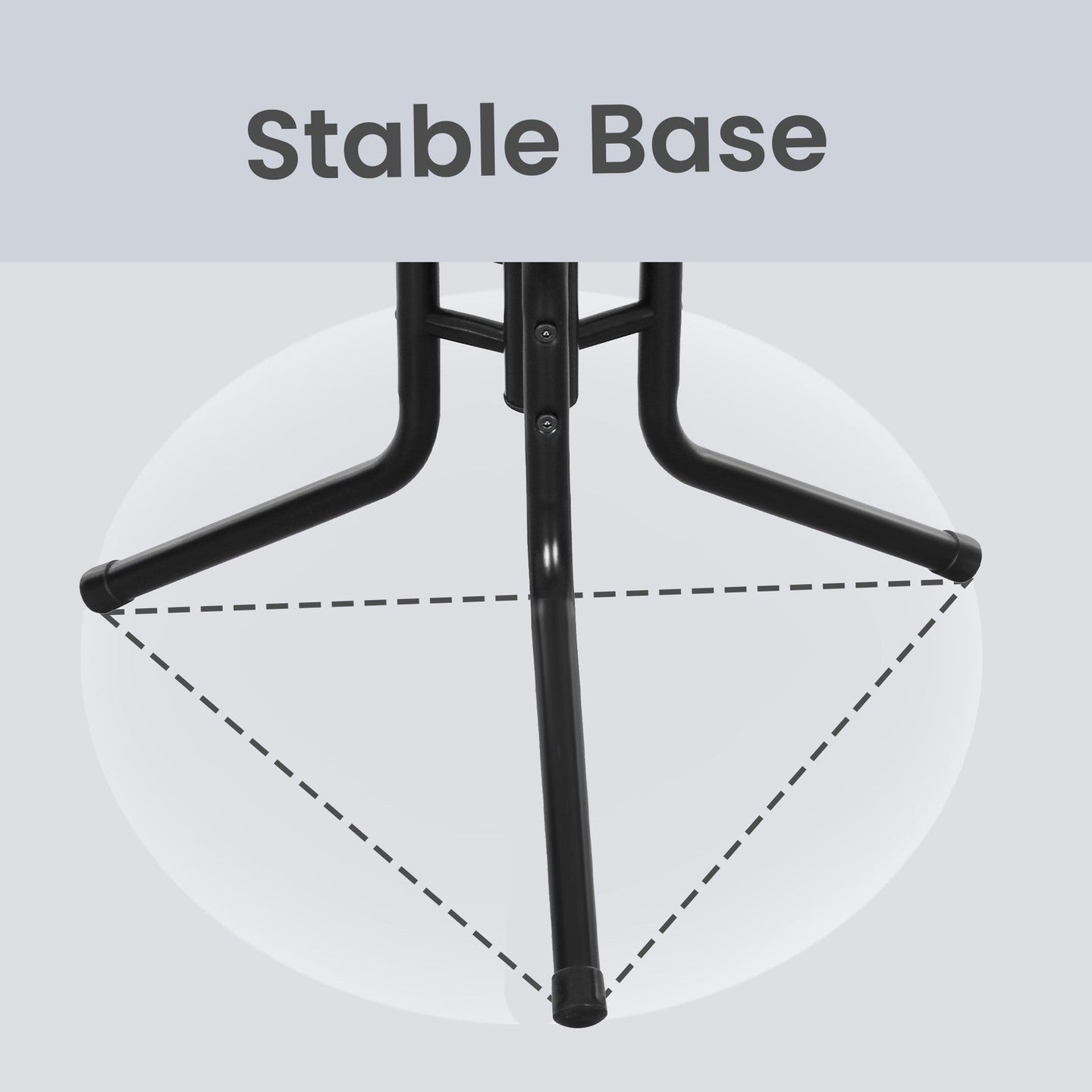 Coat Rack Stand - 176cm - Steel - 12 Hooks