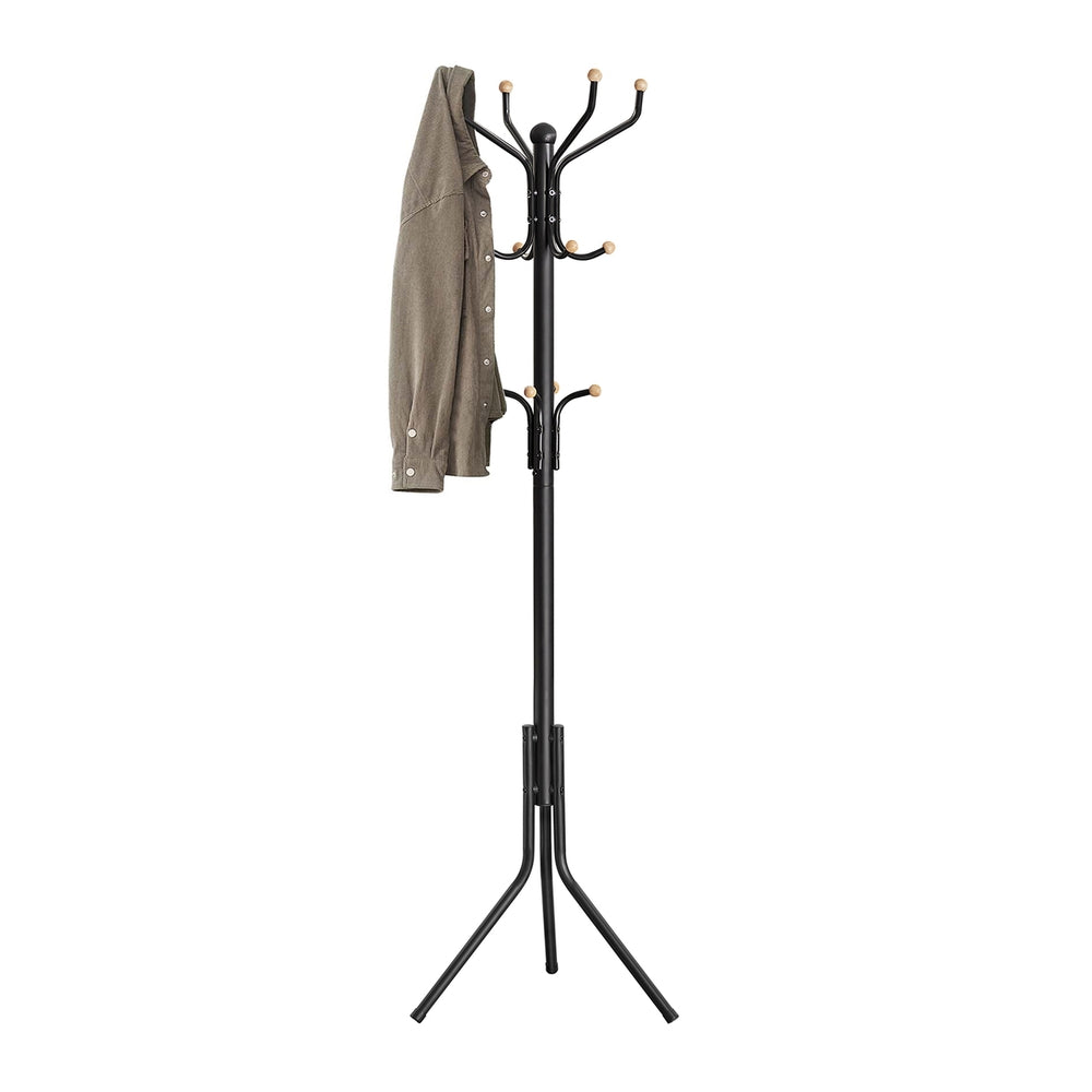 Coat Rack Stand - 182 cm - Metal - Multi-Level Hooks