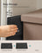 Set of 2 Over-Door Storage Organisers - 4 Pocket Design - Fabric - Ink Black - Quality Materials for Long-Lasting Use