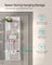 Over-Door Storage Organiser - 4 Pockets - Fabric - Cloud White