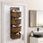 Over-Door Storage Organiser - 4 Pocket Design - Fabric - Black