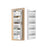 Over the Door Organiser - 5 Large Pockets - Transparent Nylon Mesh - Cloud White