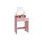 Dressing Table - MDF - Jelly Pink - Large Rectangular Mirror