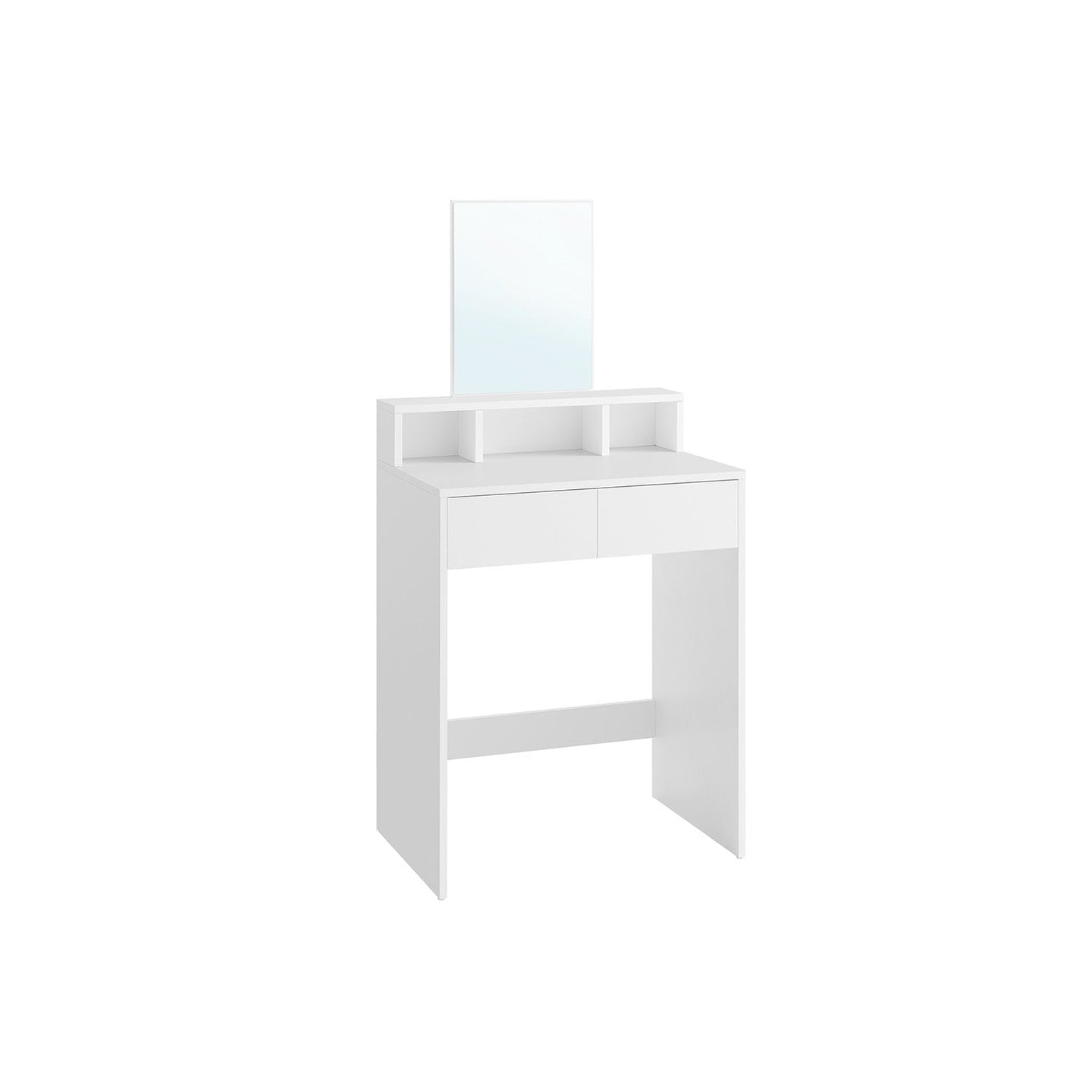 Dressing Table - MDF - Jelly Pink - Large Rectangular Mirror
