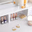 Dressing Table - Wood - White - Rectangular Mirror with 2 Drawers and 3 Open Compartments