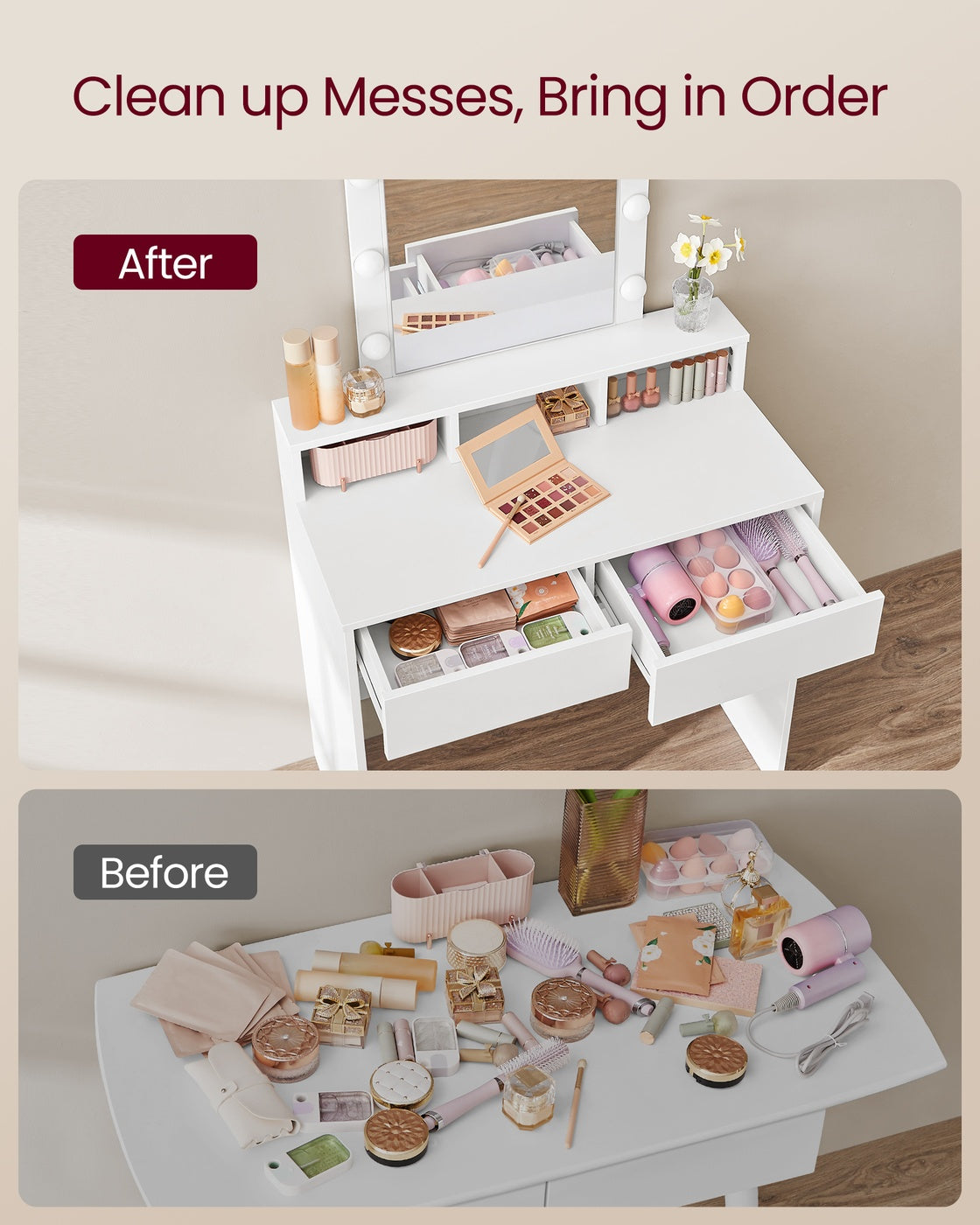 Dressing Table - Wood - Modern