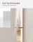 Vanity Table - Wood - White - With Mirror