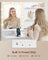 Dressing Table - 140L - Particleboard - LED Lighted Mirror
