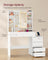 KAILYN Collection - Dressing Table - Wood - Cloud White