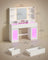 Dressing Table - With Drawers and Charging Outlet - Cloud White - 107 x 40 x 144.5 cm