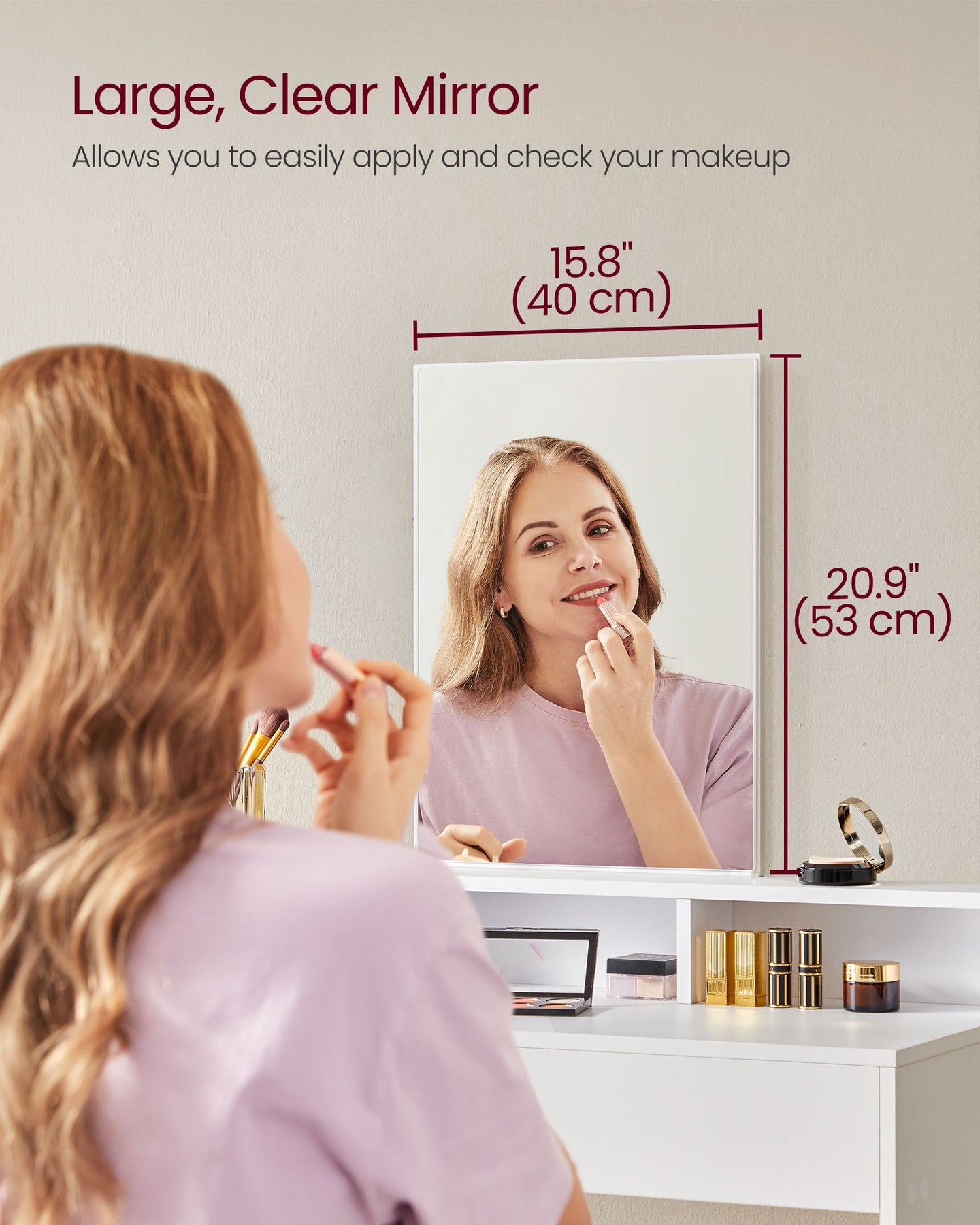 Dressing Table - Wood - Modern Finish