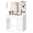 Hollywood Mirror - With Dimmable LED Lights - Cloud White - 80 x 80 x 144.3 cm