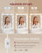 Hollywood Mirror - With Dimmable LED Lights - Cloud White - 80 x 80 x 144.3 cm