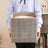 Set of 6 Foldable Non-Woven Fabric Storage Boxes - 30 x 30 x 30 cm - Gray - Includes Handle