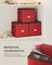 Christmas Decoration Storage Box - 64 Slots - Oxford Fabric - Dual Zippers