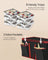 Decorative Storage Box - Fabric - Red - Large Capacity for Christmas Decorations